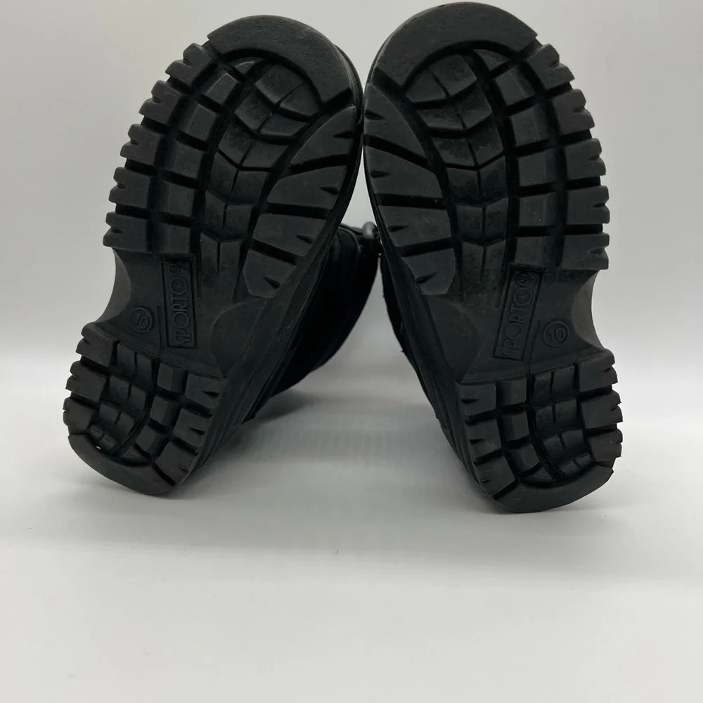 SPORTO KIDS BLACK MARVIN BOOT SIZE TODDLER 10
